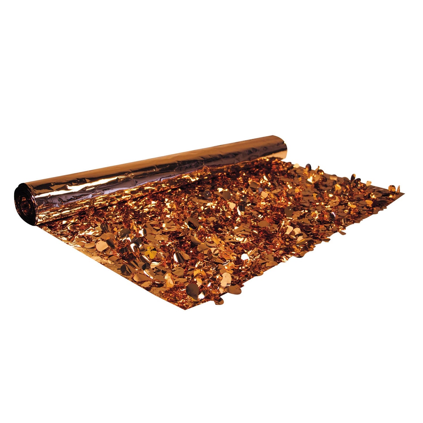 Metallic Floral Sheeting