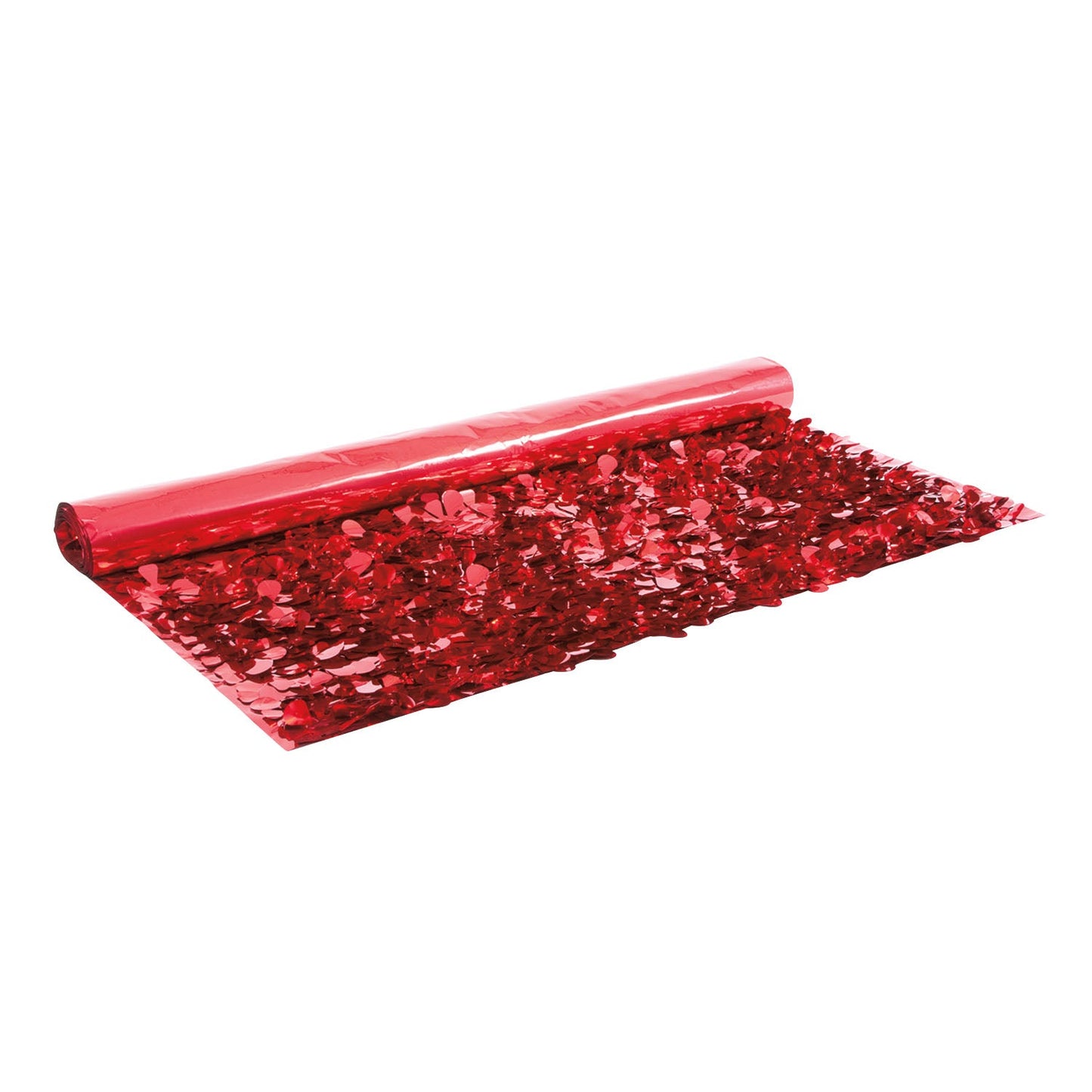 Metallic Floral Sheeting