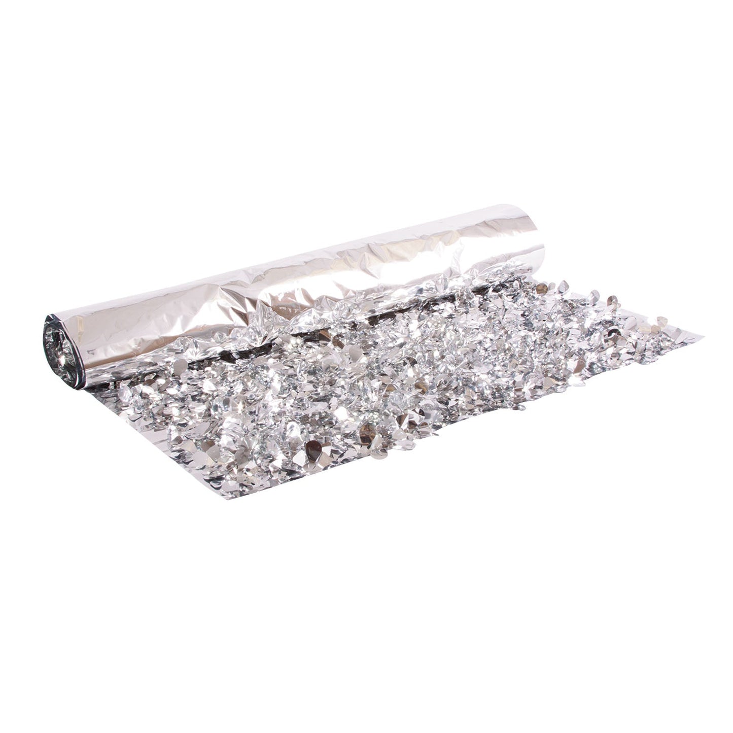 Metallic Floral Sheeting