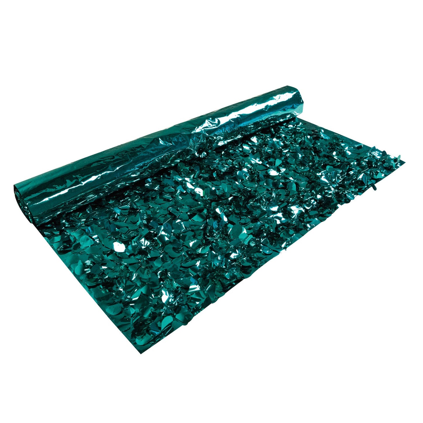 Metallic Floral Sheeting