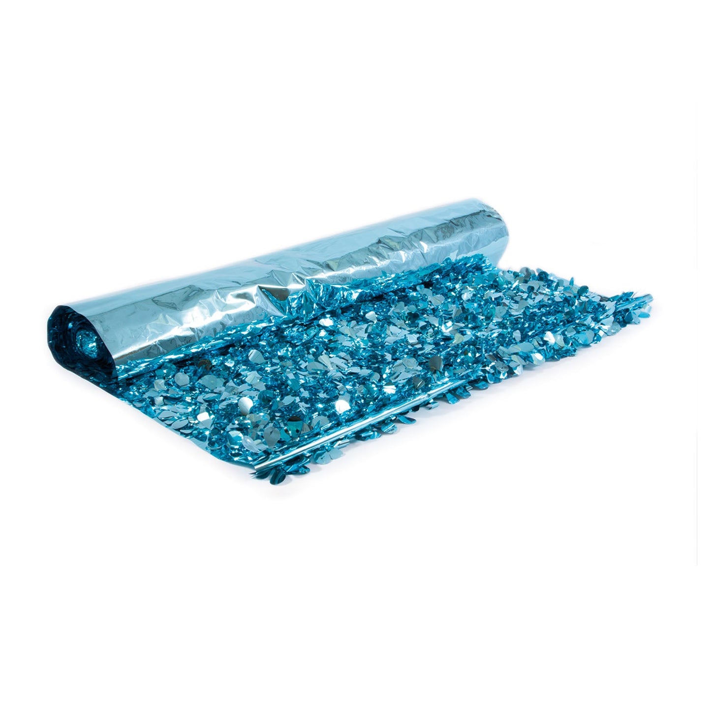 Metallic Floral Sheeting