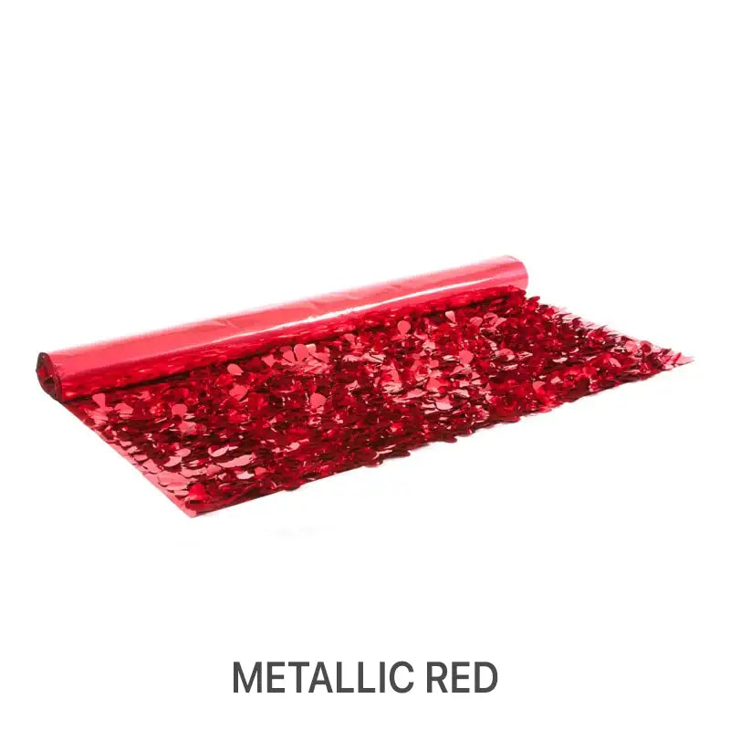 Red Glitter Fabric  Parade Float Supplies Now
